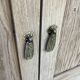 Solid oak storage unit – Contemporary country style