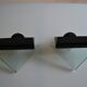 Paire de lampes appliques murales postmodernistes 1980