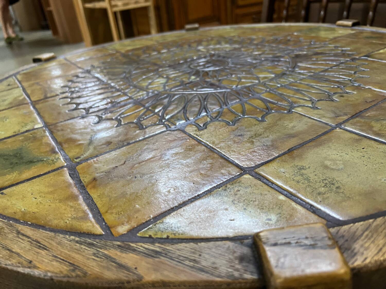 Table basse vallauris barrois