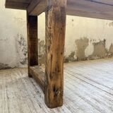 1950s pine farmhouse table 220cm
