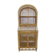 Rattan bookcase