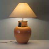 Grande Vintage Louis Drimmer ceramic table lamp, France 1970
