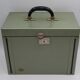 Metal sorting binder industrial vintage office
