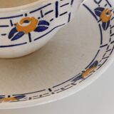Saucière sarreguemines, ribeauville model, 1930/40, vintage french