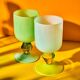 Miami Sweetie Glass in Fresh Mint