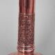 Pair of copper candlesticks
