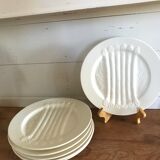 Assiettes anciennes Boch La Louvière