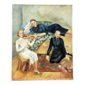 Tableau 40's "Les musiciennes"