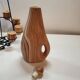 Liqueur service Vallauris ceramic faux wood
