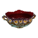 Large planter cache pot borbotine Onnaing art nouveau