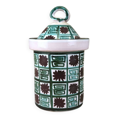 Petit pot vintage en céramique dans le gout de Robert Picault