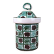 Small vintage ceramic pot in the style of Robert Picault