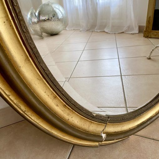 Oval mirror 115X77cm