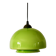 Suspension in green opaline mushroom design 60s-70s