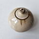 Ceramic candlestick signed Pictogram (to be identified)