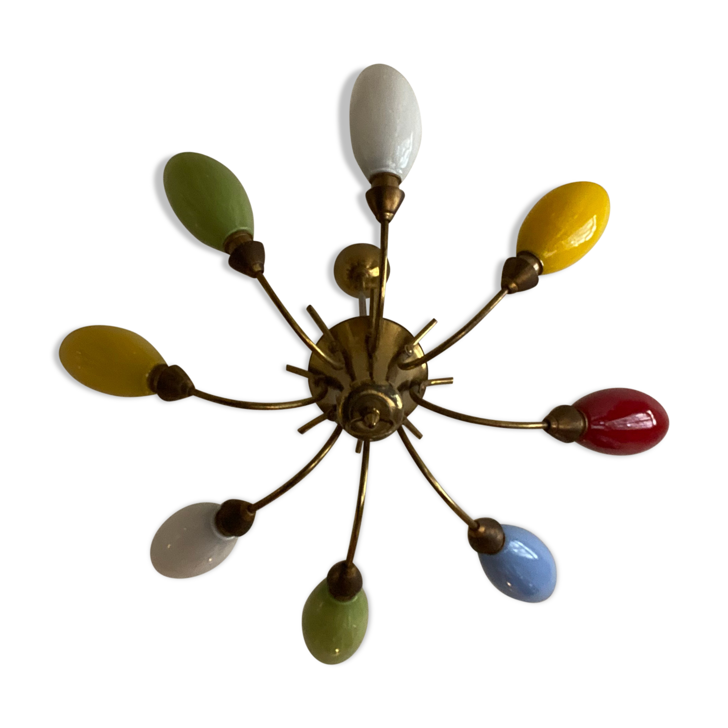 Lustre couleur des années 50
