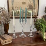 3-pointed crystal chandelier