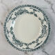 Set of 19 deep plates in ironstone Ninon 24cm