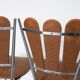 Set of 3 tublac petal skai kitchen chairs