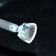 Set of 6 spoons in old blown glass - Eco agitator straws