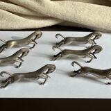 Set of 6 knife holders