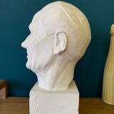 Signed plaster head