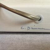 Table lamp signed louis drimmer