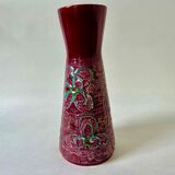 Large vase Fat Lava Strehla DDR 1960 vintage