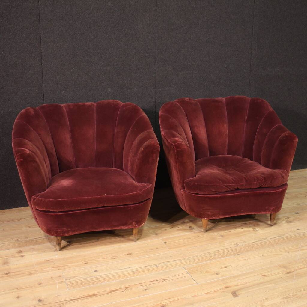 Grand salon style Gio Ponti des années 40