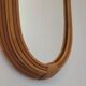 Vintage rattan mirror