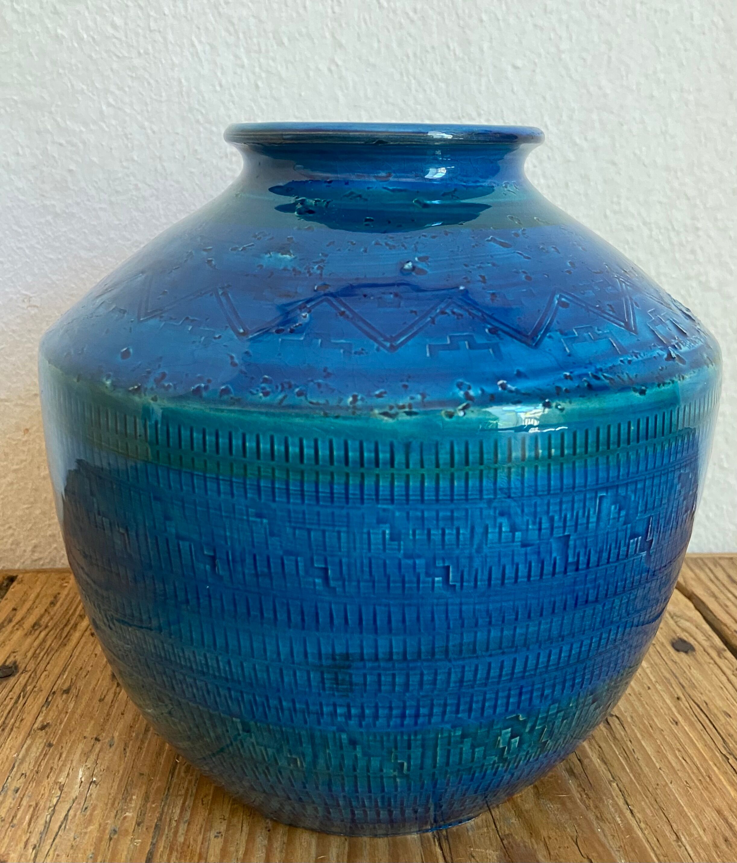 Ceramic vase by Bitossi, Italy 1970s