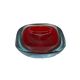 Vintage red Murano "Sommerso" Glass for Coffee table , Bookcase accent