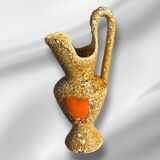 Fat Lava Pitcher French Vallauris Vintage 1950