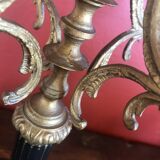 Pair of old candlesticks