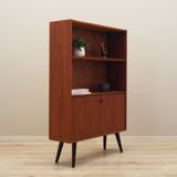 Bibliothèque en teck, design danois, années 1970, production : Danemark