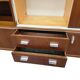 vintage XL wooden armoire / midboard / wall unit
