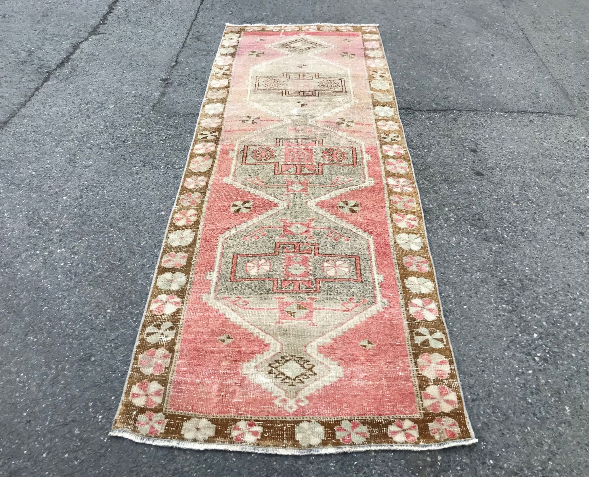 Tapis Oushak 277x100cm