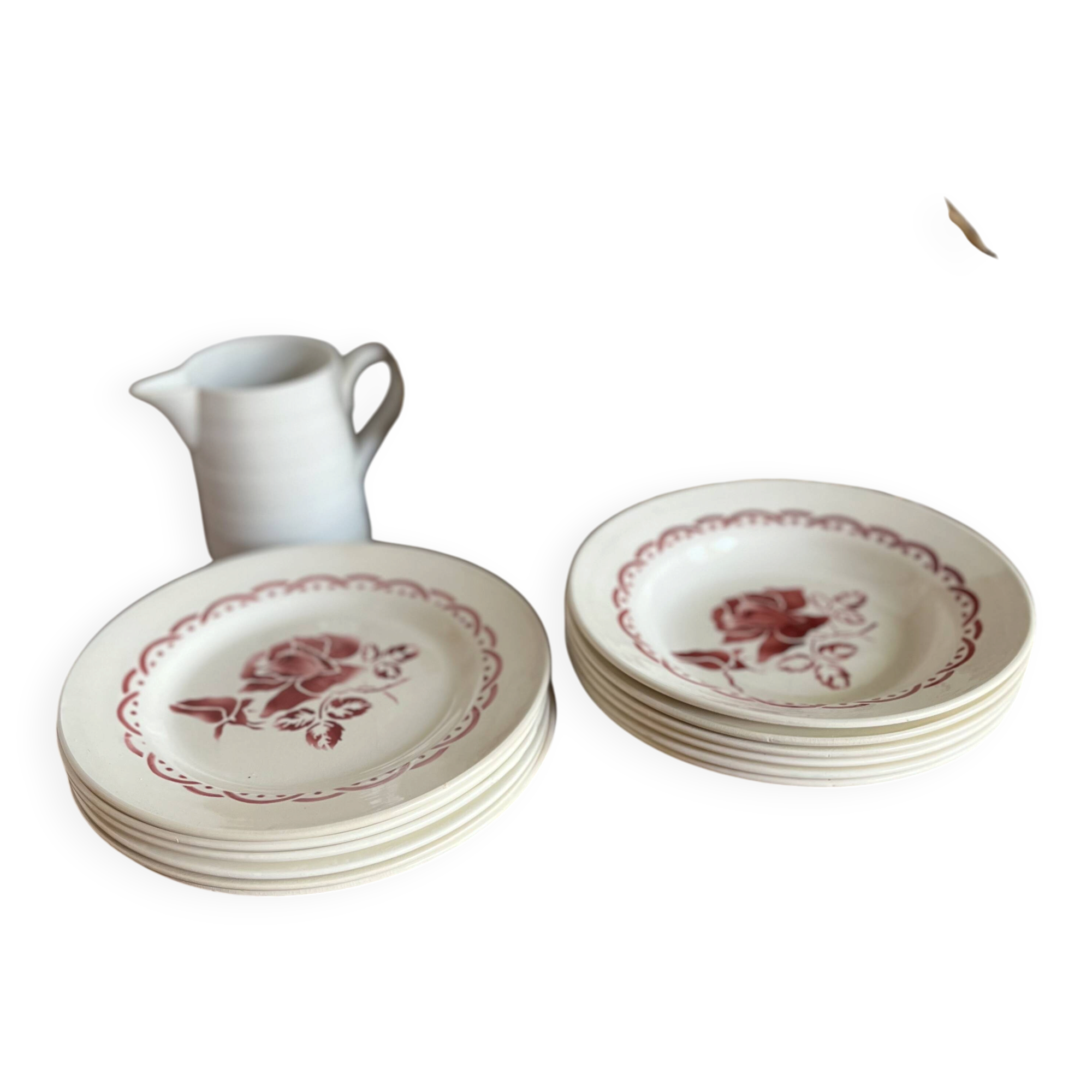 Digoin plates series Michel x12