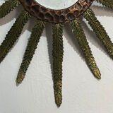 Bronze sun mirror from the 1950s France.