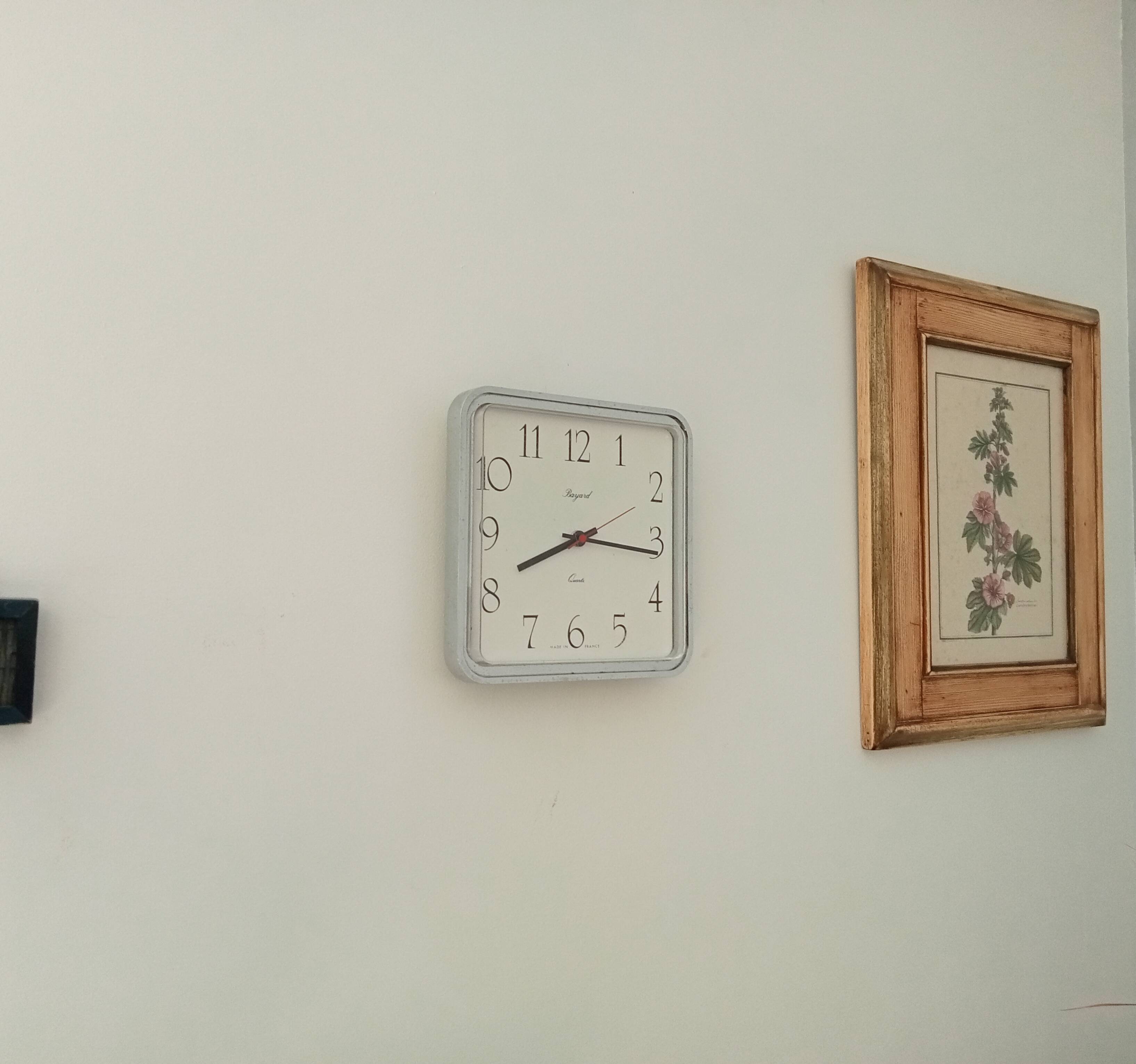 Vintage clock Bayard 80s