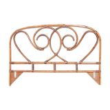 Vintage rattan headboard