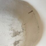 Flat centerpiece with godrons in glazed earth Moustiers 18th