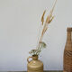 Beige glazed ceramic vase