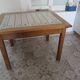 Handcrafted solid oak table