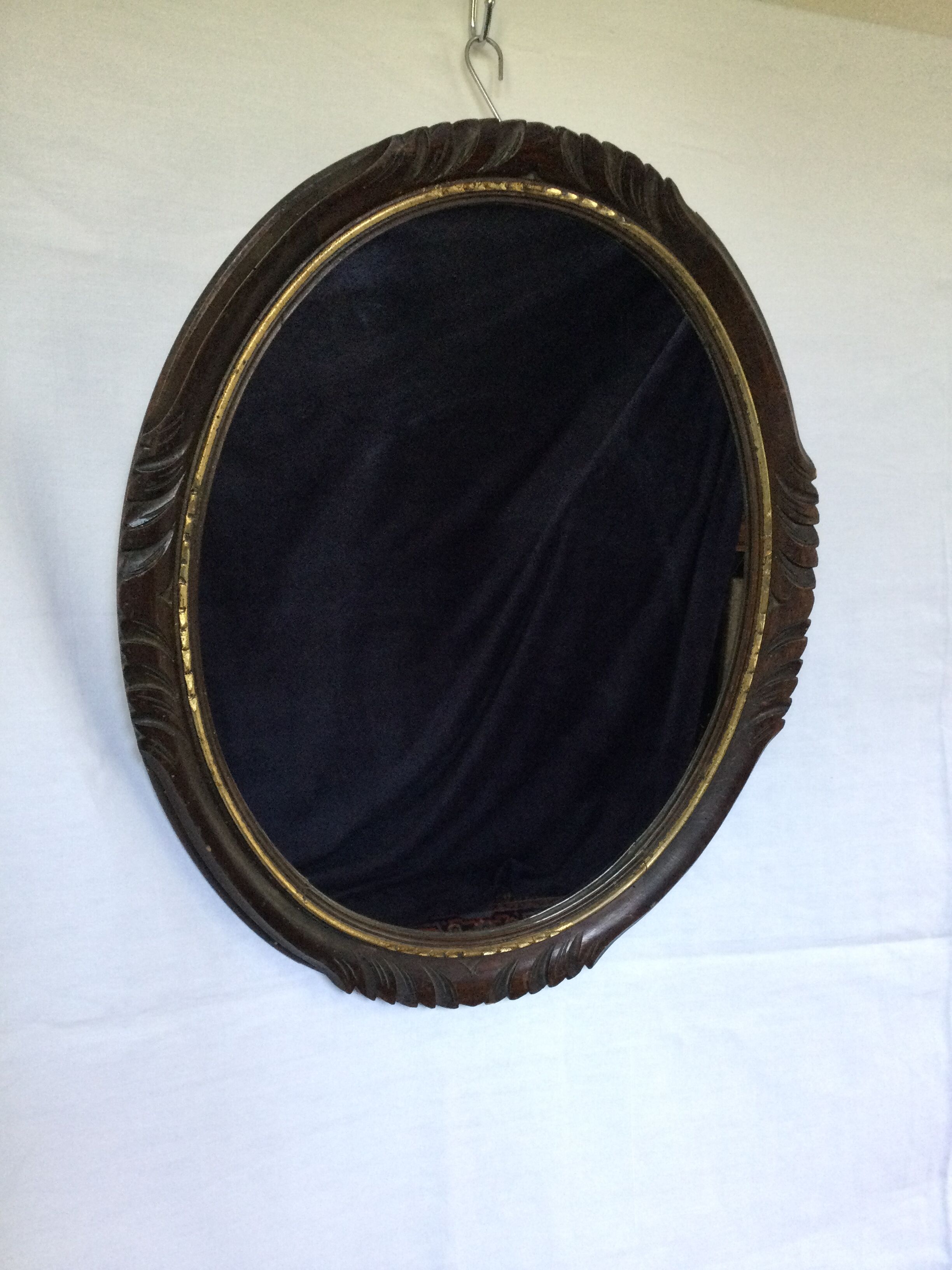 Miroir en bois