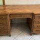 Bureau en merisier massif style Louis XV