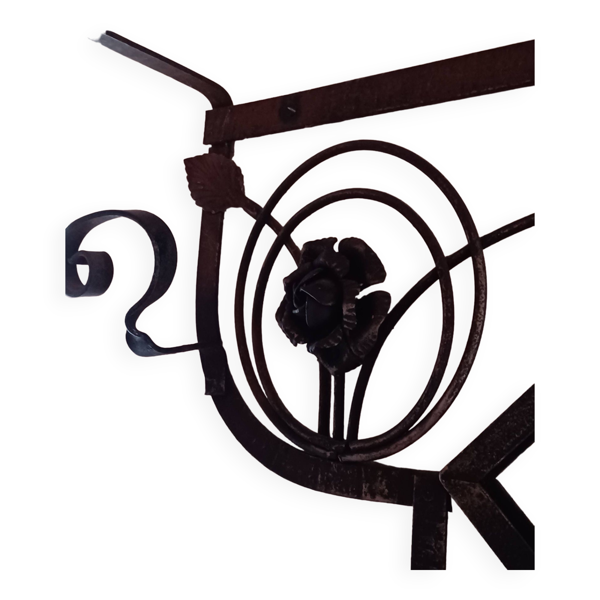 Coat Rack and Umbrella Rack Set 1925 black roses