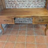 Office louis XV Norman style in cherry tree