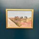 Original Swedish Oil on Panel – “Landskap”by J. Emel – Signed – Vintage