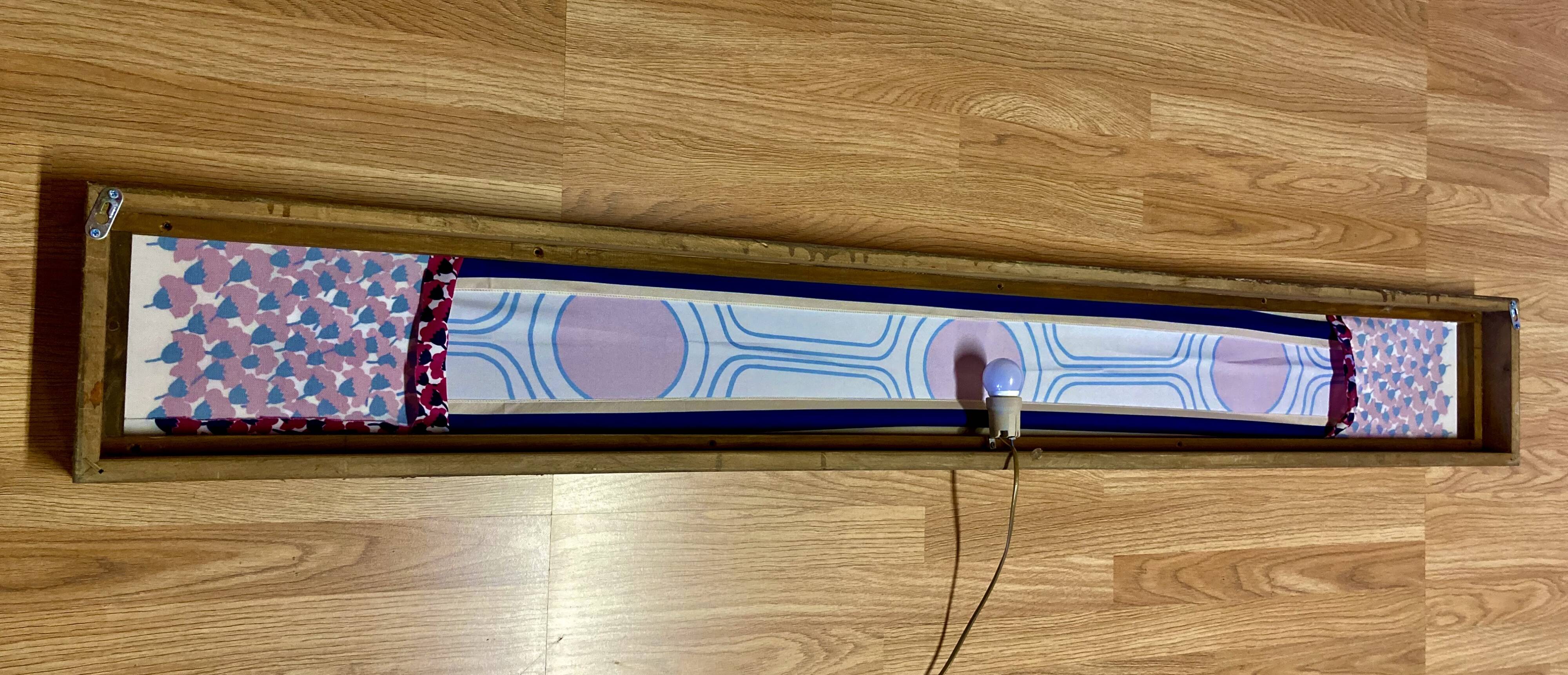 Large wall light "Scandinavian design".